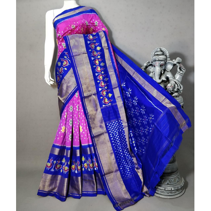 PSTHIDSS5J08NDCD38- Ikat silk saree