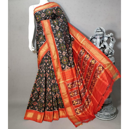 PSTHIDSS5J08NDCD40- Ikat silk saree