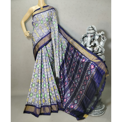 PRIHIDSS5J21BTCC18- Ikat silk saree