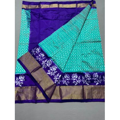 PSSIFSLG5J26SZD24- Free Size Ikat Silk Lehenga