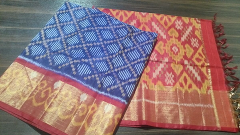 PGMRISCS4S24EZDC20- Ikat Sico saree