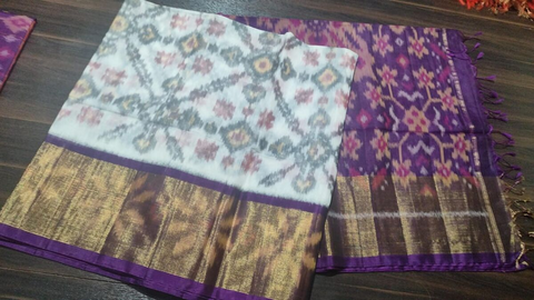 PGMRISCS4S24EZDC35- Ikat Sico saree