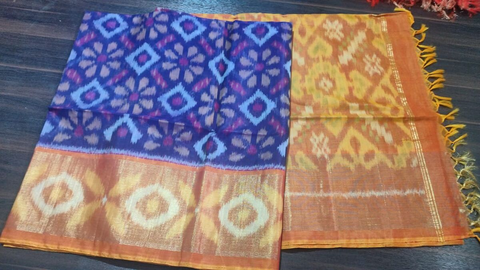 PGMRISCS4S24EZDC47- Ikat Sico saree