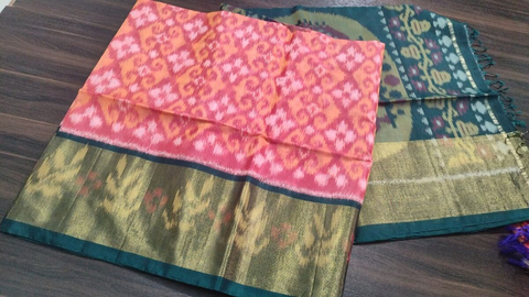 PGMRISCS4S24EZDC48- Ikat Sico saree