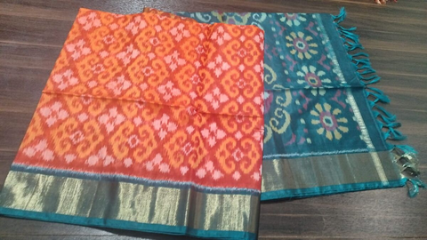 PGMRISCS4S26ECDC48- Ikat Sico saree