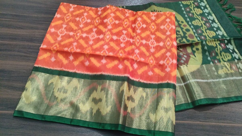 PGMRISCS4V05EZDC04- Ikat Sico saree