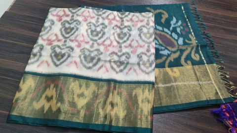 PGMRISCS4V05EZDC14- Ikat Sico saree