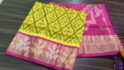 PGMRISCS4V19EZCD19- Ikat Sico saree