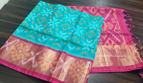 PGMRISCS4S24EZDC56- Ikat Sico saree