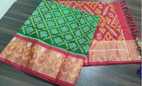 PGMRISCS4S24EZDC07- Ikat Sico saree