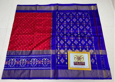 PPHSIDSS4D11BDDC23- Ikat silk saree