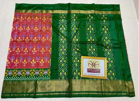 PPHSIDSS4D29BSDC40- Ikat silk saree