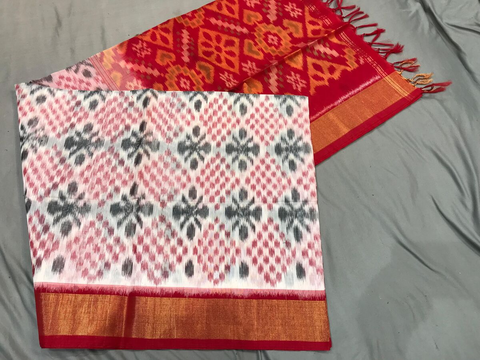 PGMRISCS4S26ECDC12- Ikat Sico saree