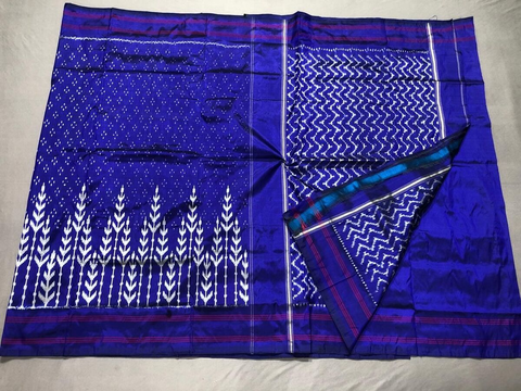 PSSIIDSS4S27TCDD15- Ikat silk saree