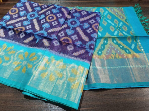 PGMRISCS4O09EZDC26- Ikat Sico saree