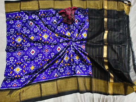 PGMRISDP4O24EDDC05- Ikat silk dupatta