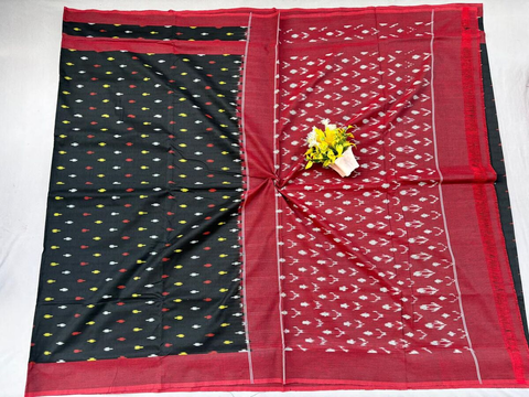 PSSIISCS4O26IEDC03- Ikat Sico saree