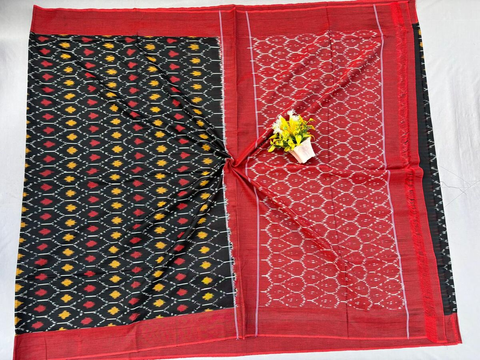 PSSIISCS4O26IEDC04- Ikat Sico saree