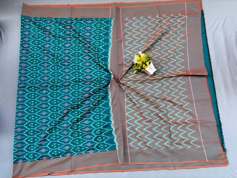 PSSIISCS4O26IEDC09- Ikat Sico saree