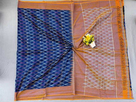 PSSIISCS4O26IEDC33- Ikat Sico saree