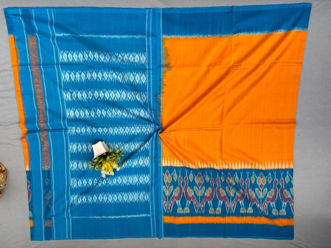 PSSIICTS4V03INCD11- Ikat cotton saree