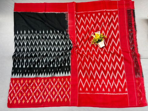 PSSIICTS4V03INCD12- Ikat cotton saree