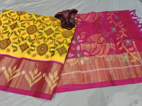 PGMRISCS4V05EZDC47- Ikat Sico saree