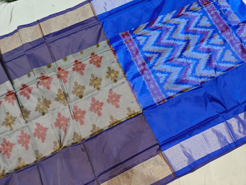 PGMRISSS4V05ISDC05- Ikat soft silk saree