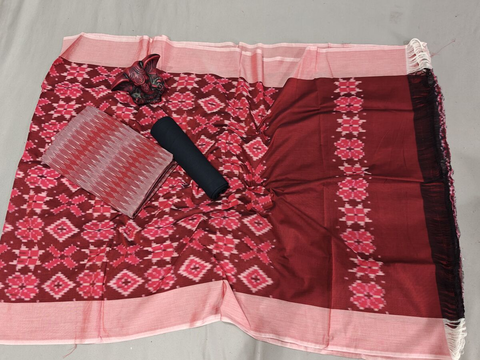 PGMRC3PS4V13IZSC18- Double ikat cotton salwar set