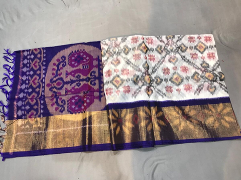 PGMRISCS4V19EZCD21- Ikat Sico saree