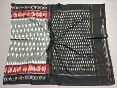 PSSIICTS4V19INDC03- Ikat cotton saree