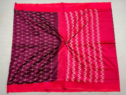 PSSIISCS4V14IZDD01- Ikat Sico saree