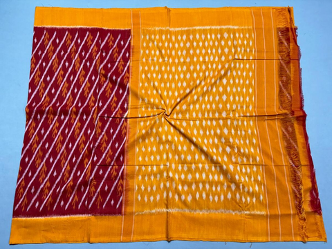 PSSIICTS4V26INDC16- Ikat cotton saree