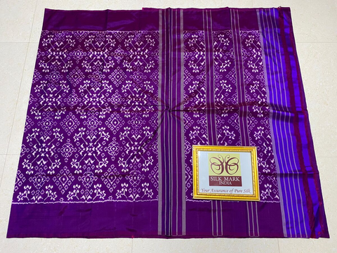 PPHSIDSS4D07BSDC13- Ikat silk saree