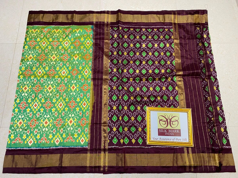 PPHSIDSS4D11BDDC13- Ikat silk saree