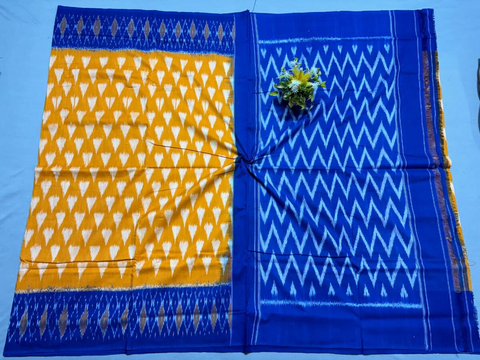 PSSIICTS4D17INDD04- Ikat cotton saree