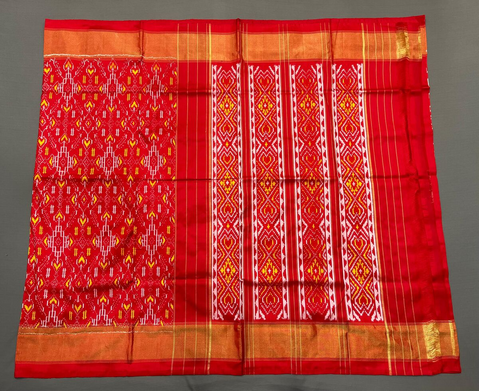 PMICIDSS5J07BCCD25- Ikat silk saree