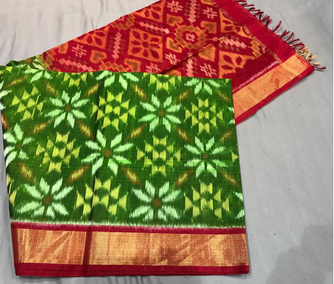 PGMRISCS4S26ECDC18- Ikat Sico saree