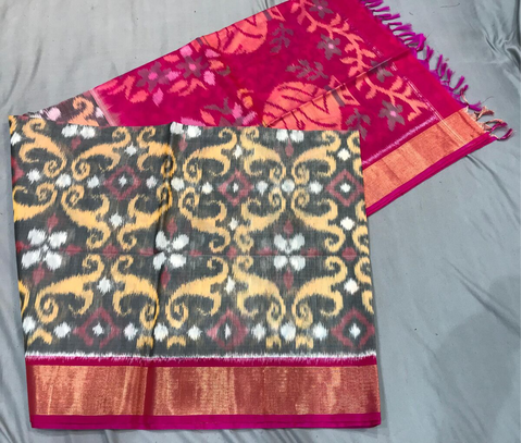 PGMRISCS4S26ECDC29- Ikat Sico saree