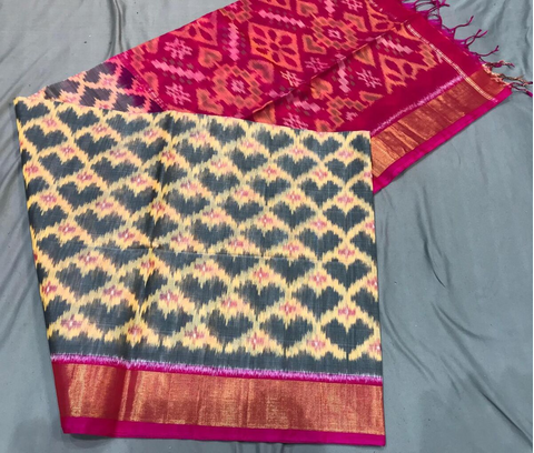 PGMRISCS5J06EDDC22- Ikat Sico saree