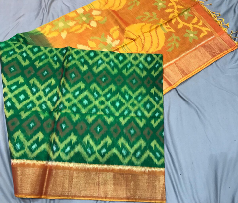 PGMRISCS4S26ECDC22- Ikat Sico saree