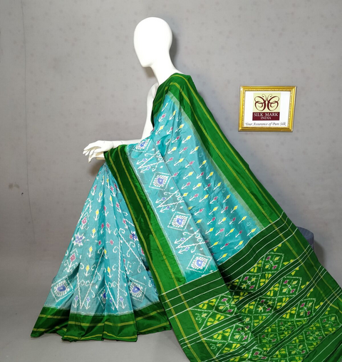 PPHSIDSS4D04BDCC10- Ikat silk saree