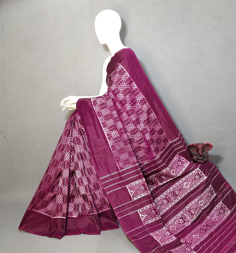 PGMRIDSS4S20NICD11- Ikat silk saree