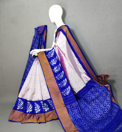 PGMRKBRS4S21BICD05- Ikat silk saree