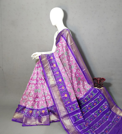 PGMRIDSS4S21BBCC19- Ikat silk saree