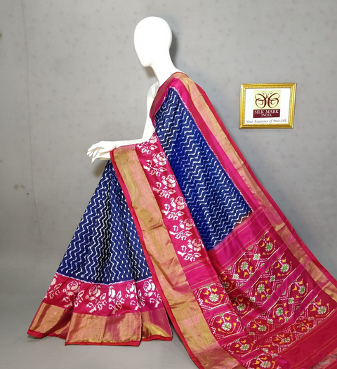 PPHSIDSS4D04BDCC11- Ikat silk saree