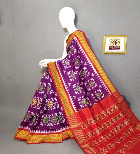 PPHSIDSS4D04BDCC06- Ikat silk saree