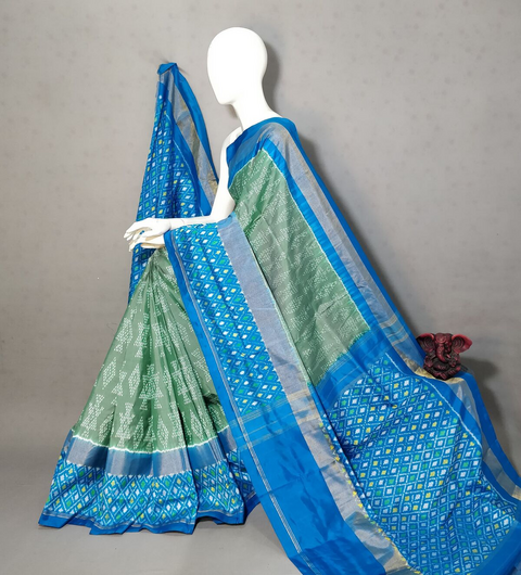 PGMRIDSS4V25TSDC28- Ikat silk saree