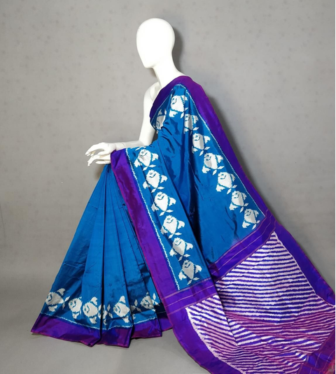 PSTHIDSS4V21NCCD08- Ikat silk saree