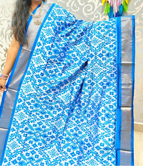 PSPHIDSS4V22NXDC02- Ikat silk saree